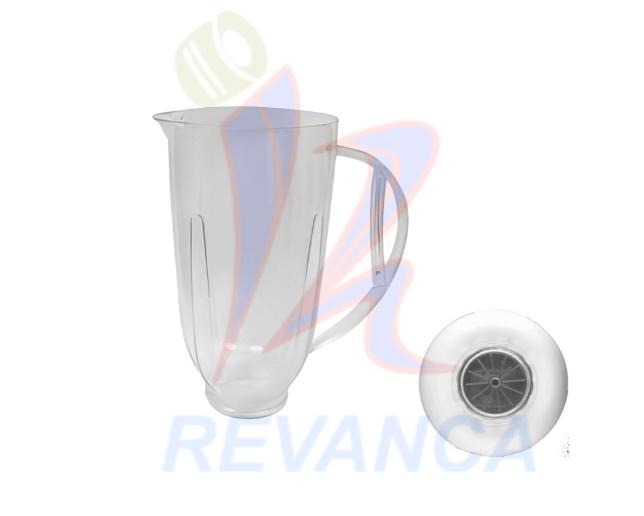 VASO BLACK AND DECKER - PLASTICO ROSCA ANCHA C/TAPA MEXICANO