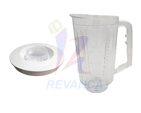 VASO PLASTICO LICUADORA HAMILTON  C/TAPA MEXICANO