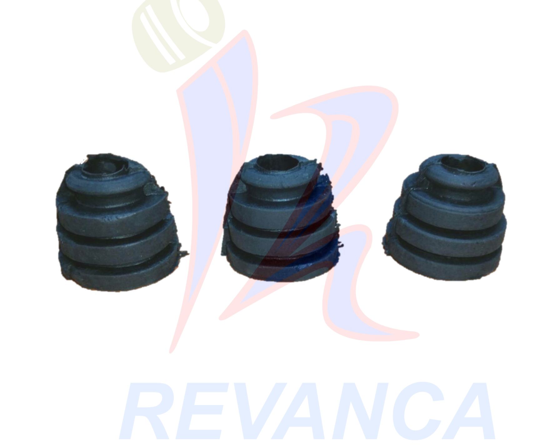GOMAS P/BASE DE COMPRESORES DE A/A 12000 BTU (3 PZA X JGO) (ROJO)
