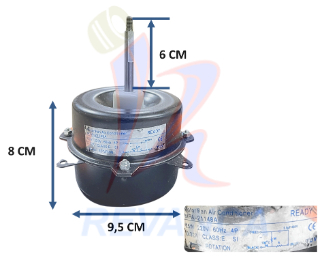 MOTOR CONDENSADOR A/A 25W EN 220 CYDK25-6/MFA-21148A