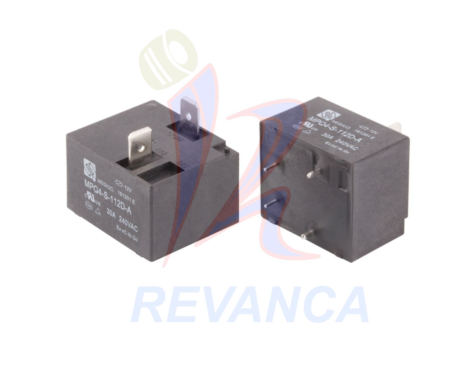 RELAY PARA TARJETA A/A 30A/240VAC - 10A/30VDC MPQ4-S-112D-A