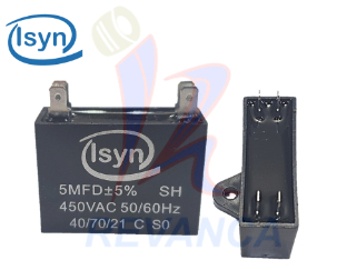 CAPACITOR PARA A/A - VENT./SPLIT - 5MF/450V - Vista 0