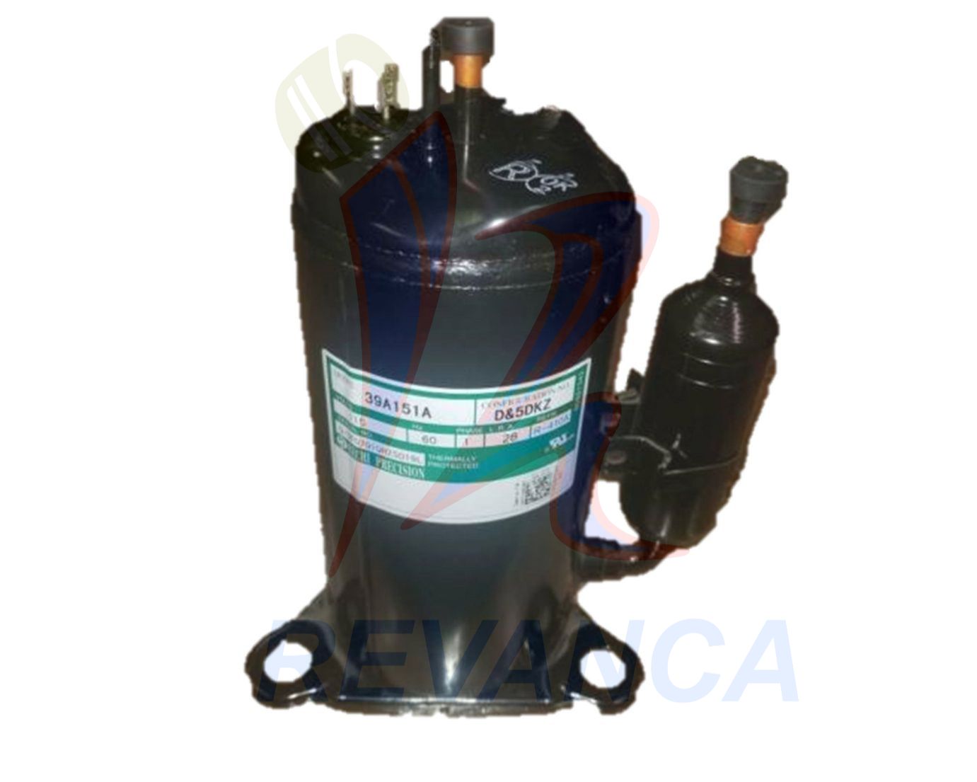 COMPRESOR ROTATIVO 18000 BTU GMCC 220V PA170M2A-3ETU1 (R410A) - Vista 0