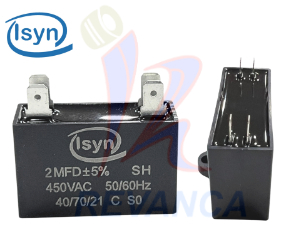 CAPACITOR PARA A/A - VENT./SPLIT - 2MF/450V