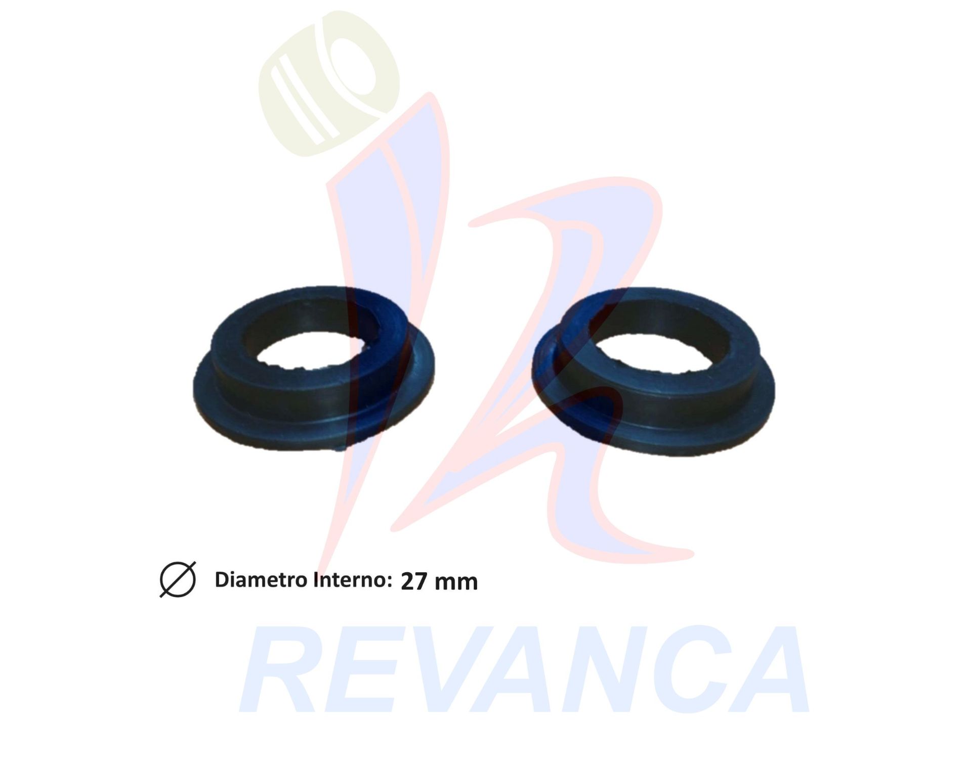 JUEGO DE GOMA PARA BLOWER DE SPLIT HUECO GRANDE 27MM (2 PZAS X EMPAQUE)
