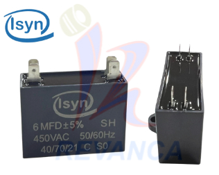 CAPACITOR PARA A/A - VENT./SPLIT - 6MF/450V - Vista 1