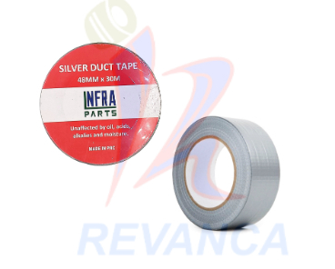 CINTA DUCTO TIPO TIRRO PLOMO 2 PULGADAS X 54 YARD