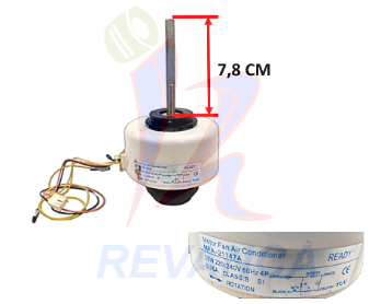 MOTOR DE CONSOLA SPLIT 26W 220V (EJE 7.8 CM)