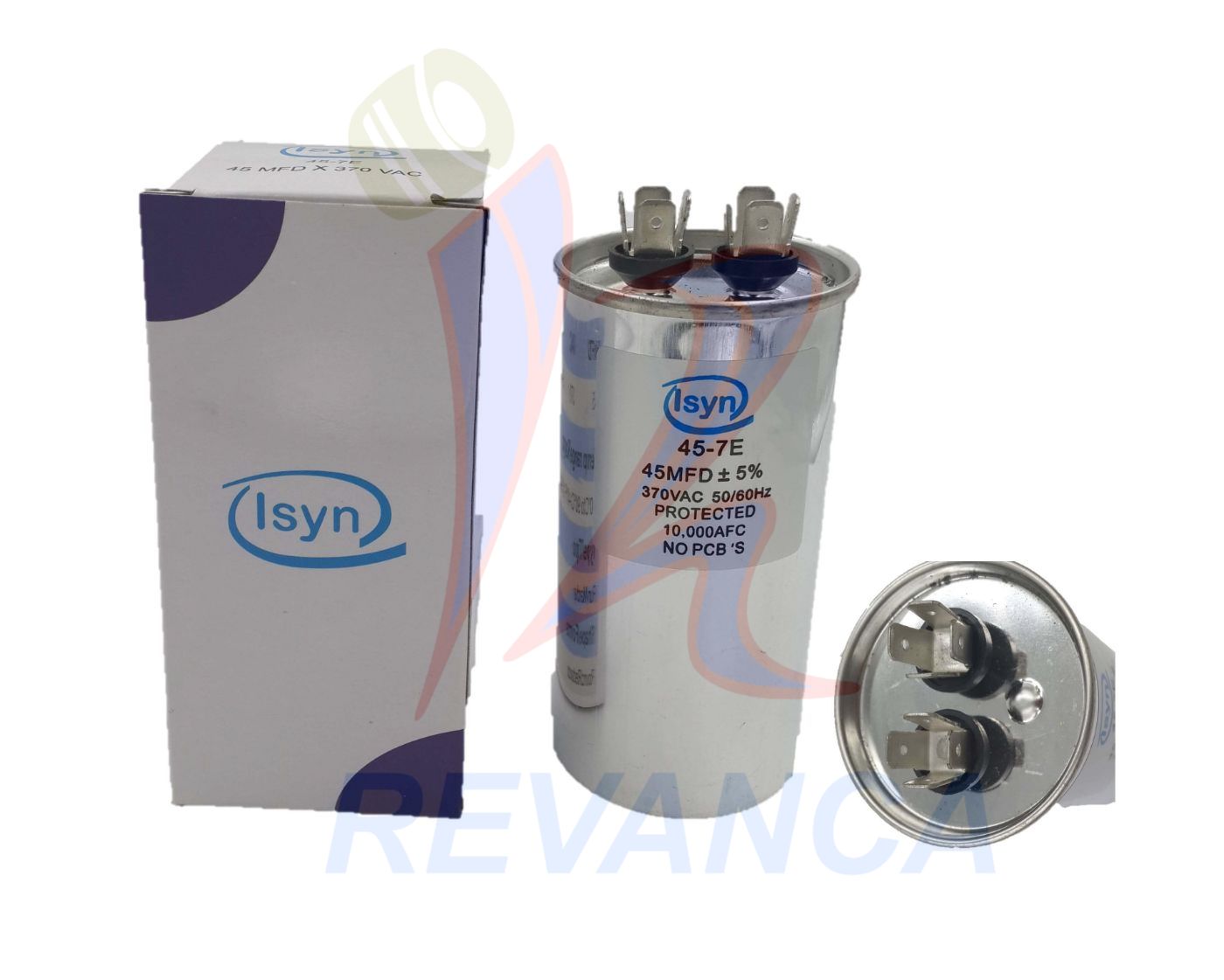 CAPACITOR ISYN DE MARCHA - 50+4MF - 370V/440V