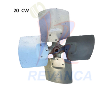 ASPA METALICA DE EXTRACCION 20 PULG CW