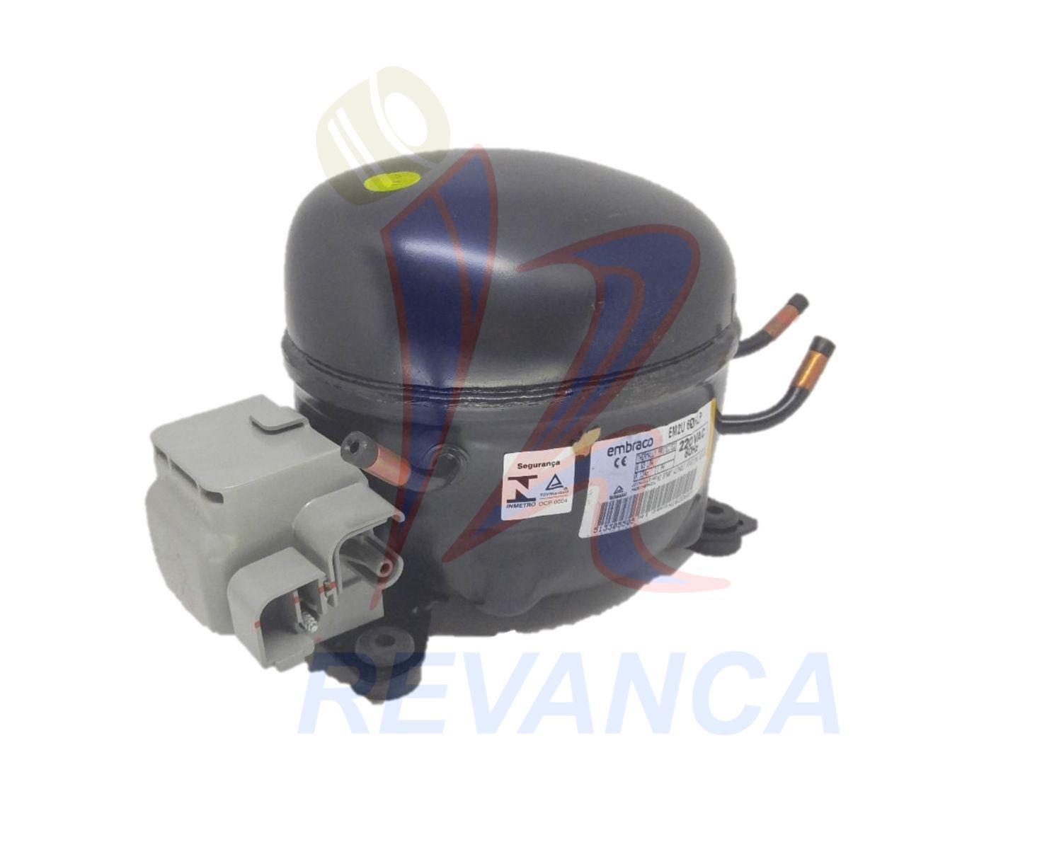 COMPRESOR DE NEVERA EMBRACO/ELECTROLUX 1/6 EM2S60 (R134A)