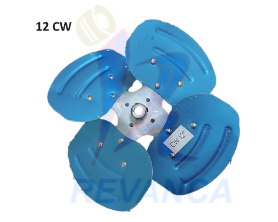 ASPA METALICA DE EXTRACCION 12 PULG CW