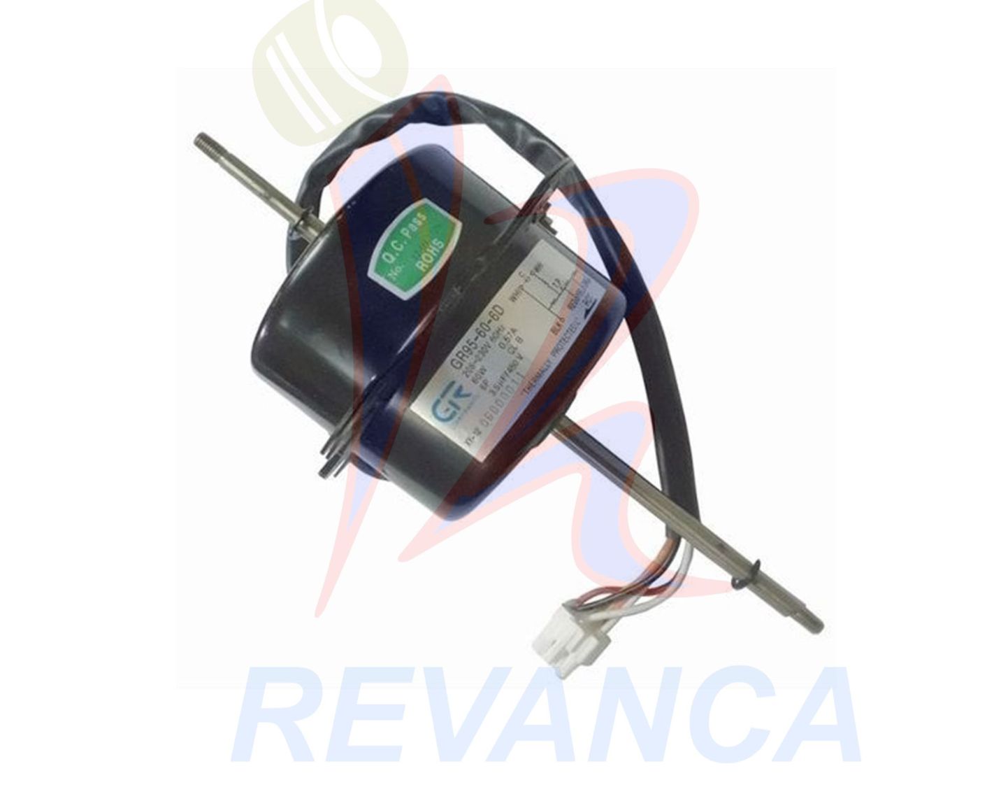 MOTOR CONDENSADOR A/A SAMSUNG DOBLE EJE DB31-00395B/YSK95-60-6F 60W/220V