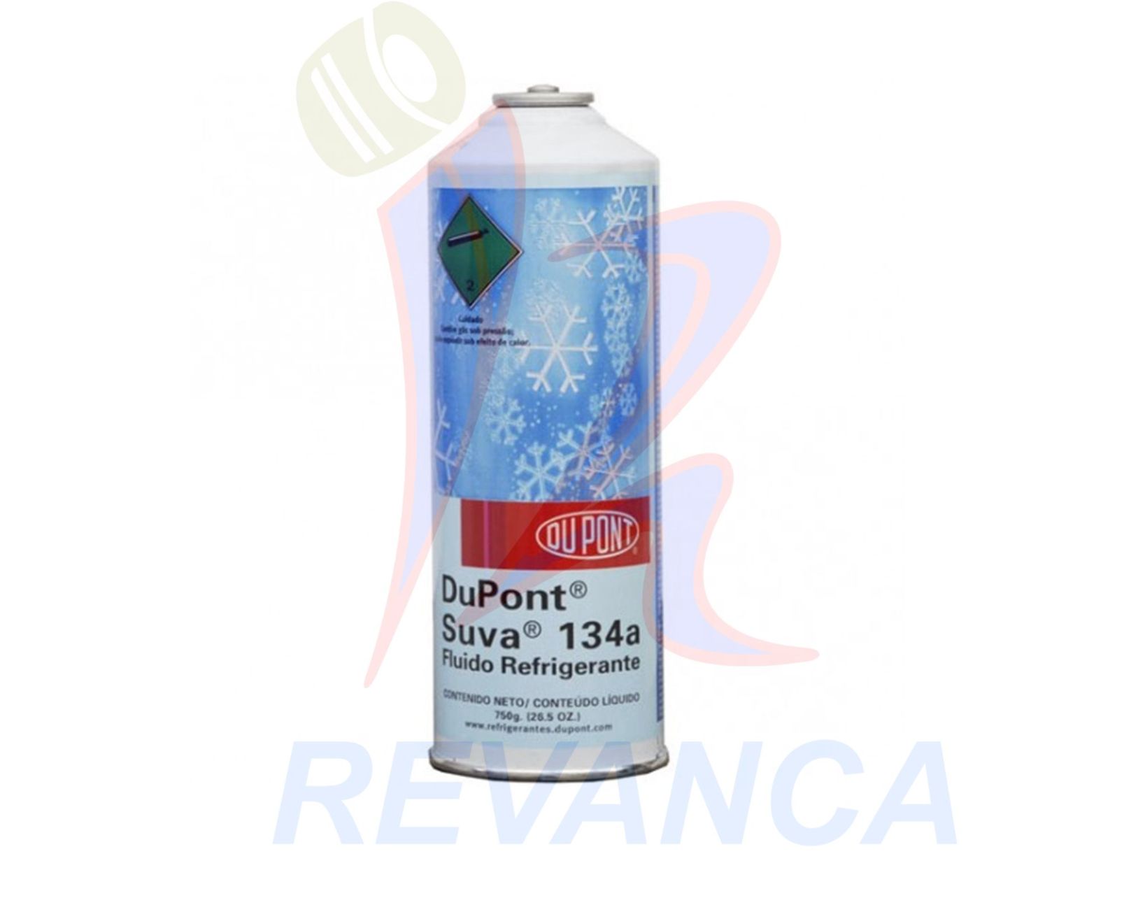 REFRIGERANTE  R134A LATA 900GR CHEMOURS DUPONT ORIGINAL
