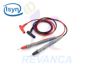 JUEGO DE CABLES ALTA CALIDAD VOLTIAMPERIMETRO/CAPACIMETRO ISYN