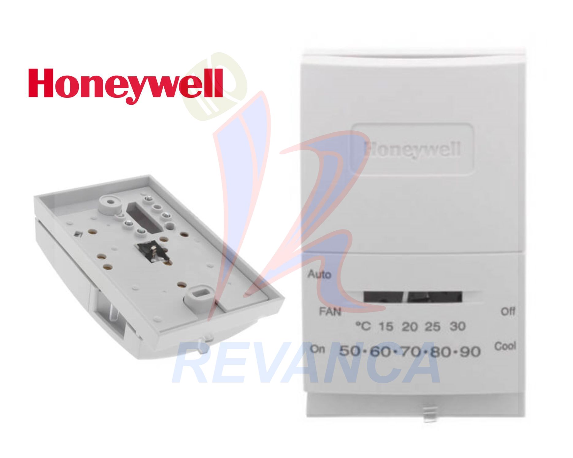 TERMOSTATO AMBIENTAL A/A CENTRAL ANALOGICO HONEYWELL T834L/T834L1004