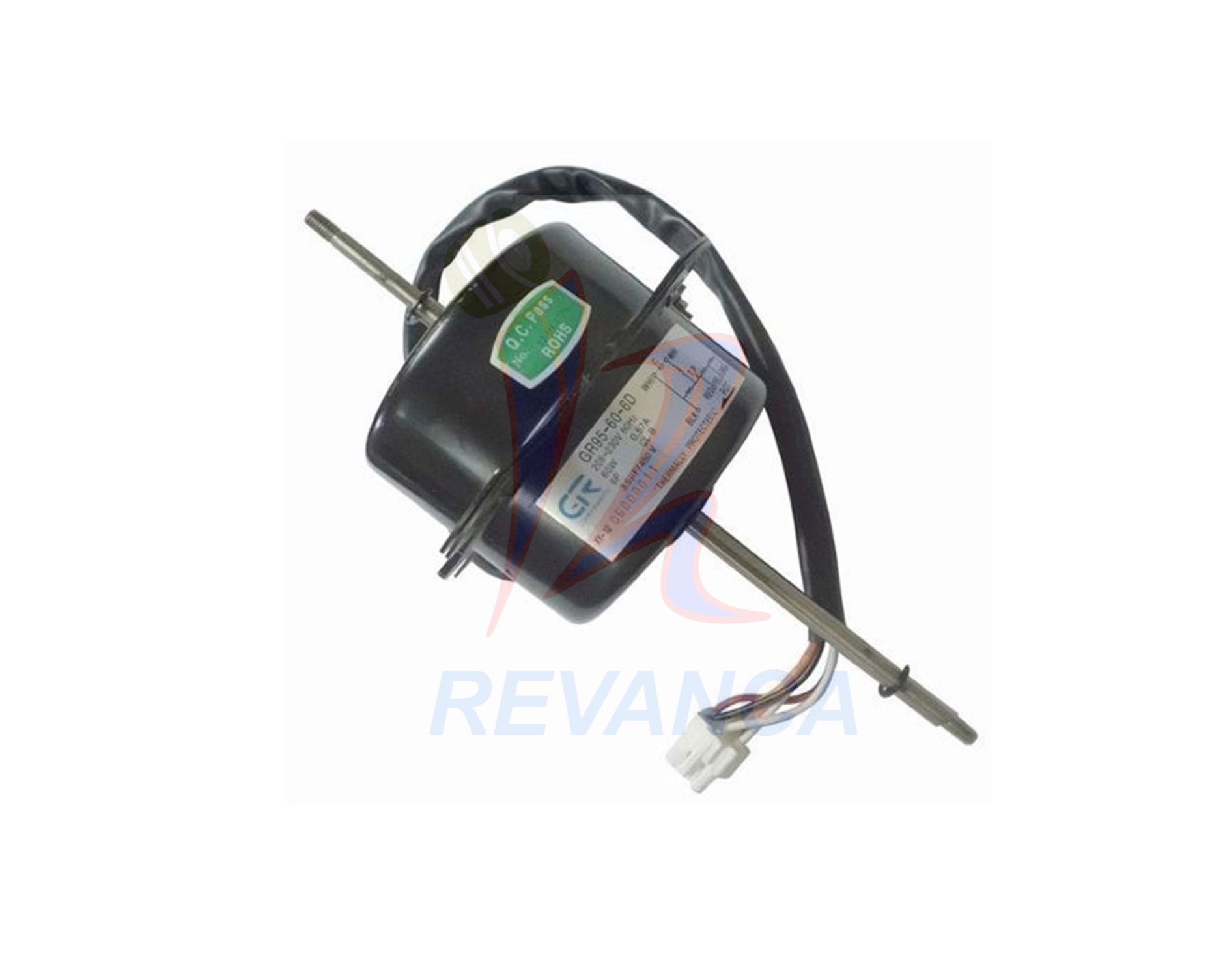 MOTOR CONDENSADOR A/A SAMSUNG 12000BTU/110V DOBLE EJE DB31-00395B/RMV-S-1 60W