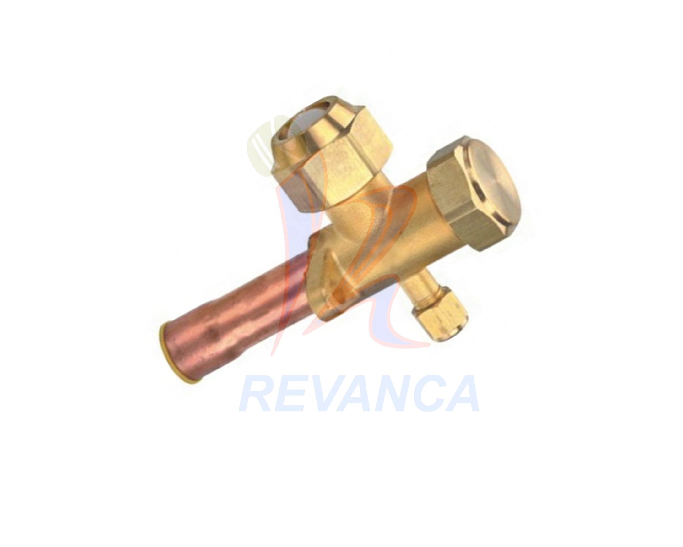 VALVULA CARGA PARA A/A SPLIT DE TUBERIA 5/16 X 5/16 ROSCA