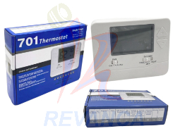 TERMOSTATO DE A/A AMBIENTAL DIGITAL 1 ETAPA NO PROGRAMABLE 24V