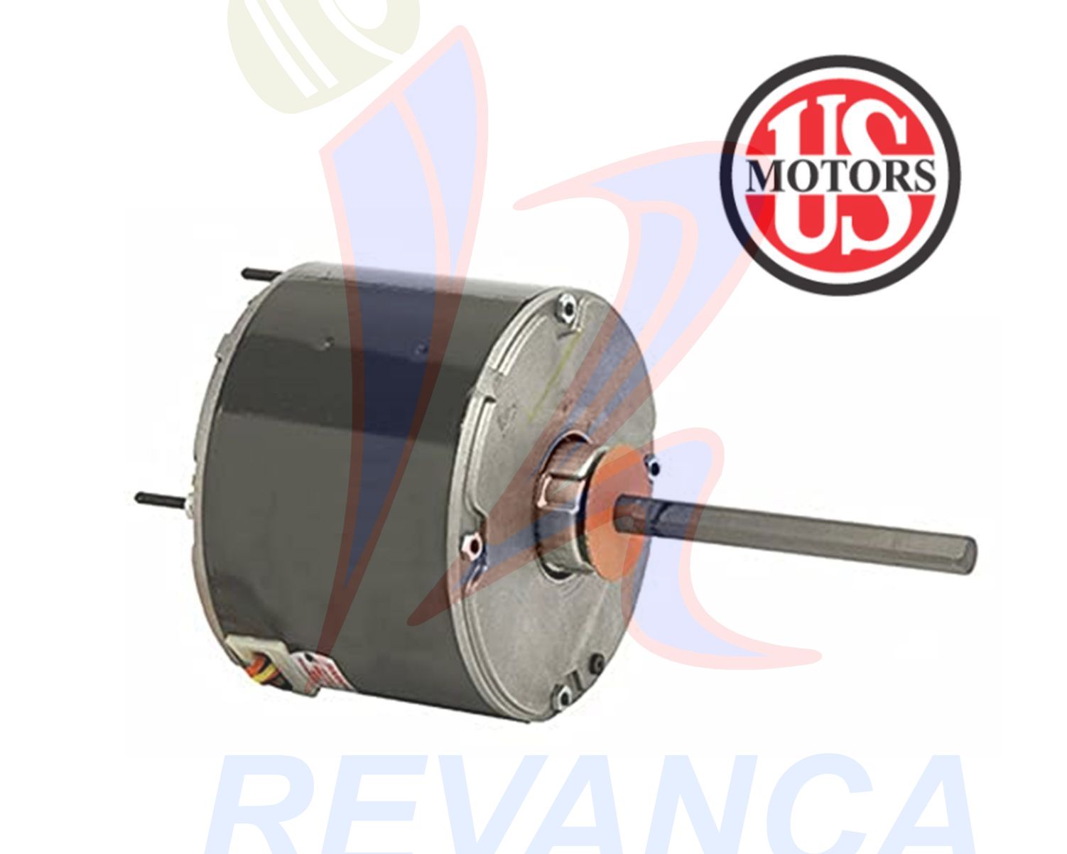 MOTOR CONDENSADOR 1/2HP 208-230V/1075RPM US MOTOR 1862 (EJE 1/2)