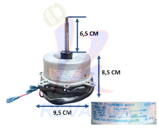 MOTOR CONDENSADOR A/A 40W YDK 220V/60HZ 0.6A (RM-40W)