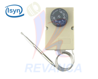 TERMOSTATO LECHERO/CAVA CUARTO 16A - 220V-380V -35°C A +35°C
