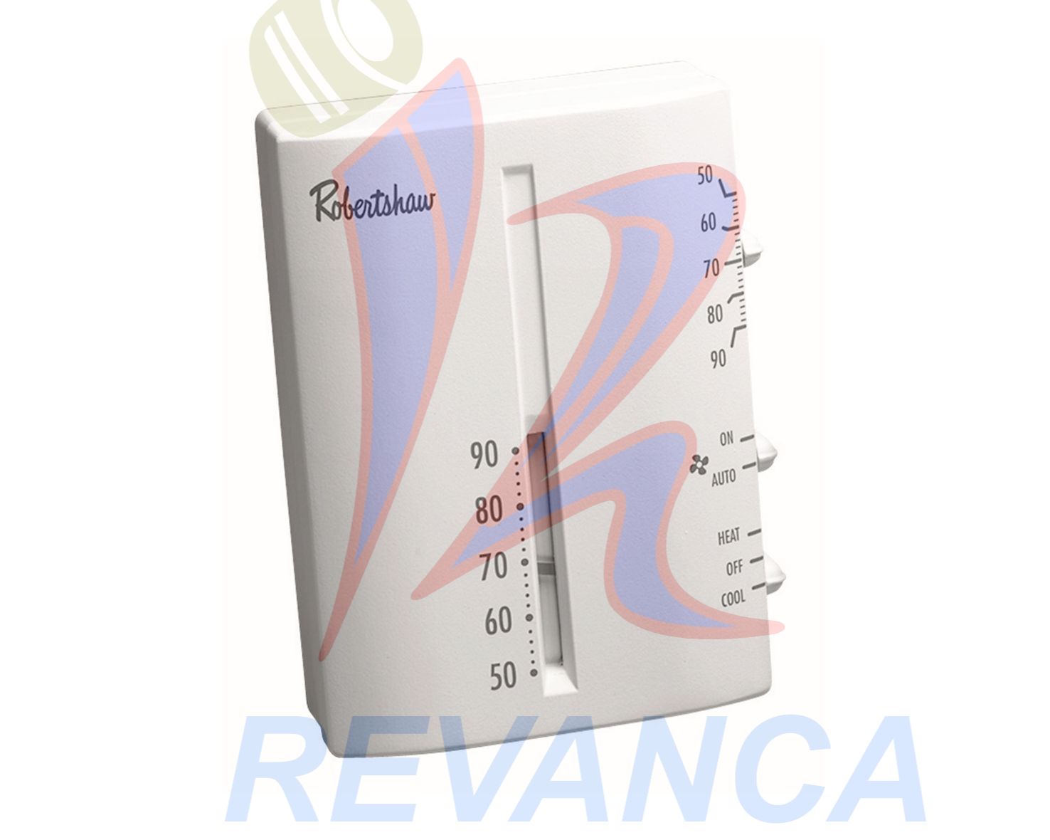 TERMOSTATO AMBIENTAL AIRE CENTRAL CLASICO ROBERTSHAW 9200V/275-404 VERTICAL