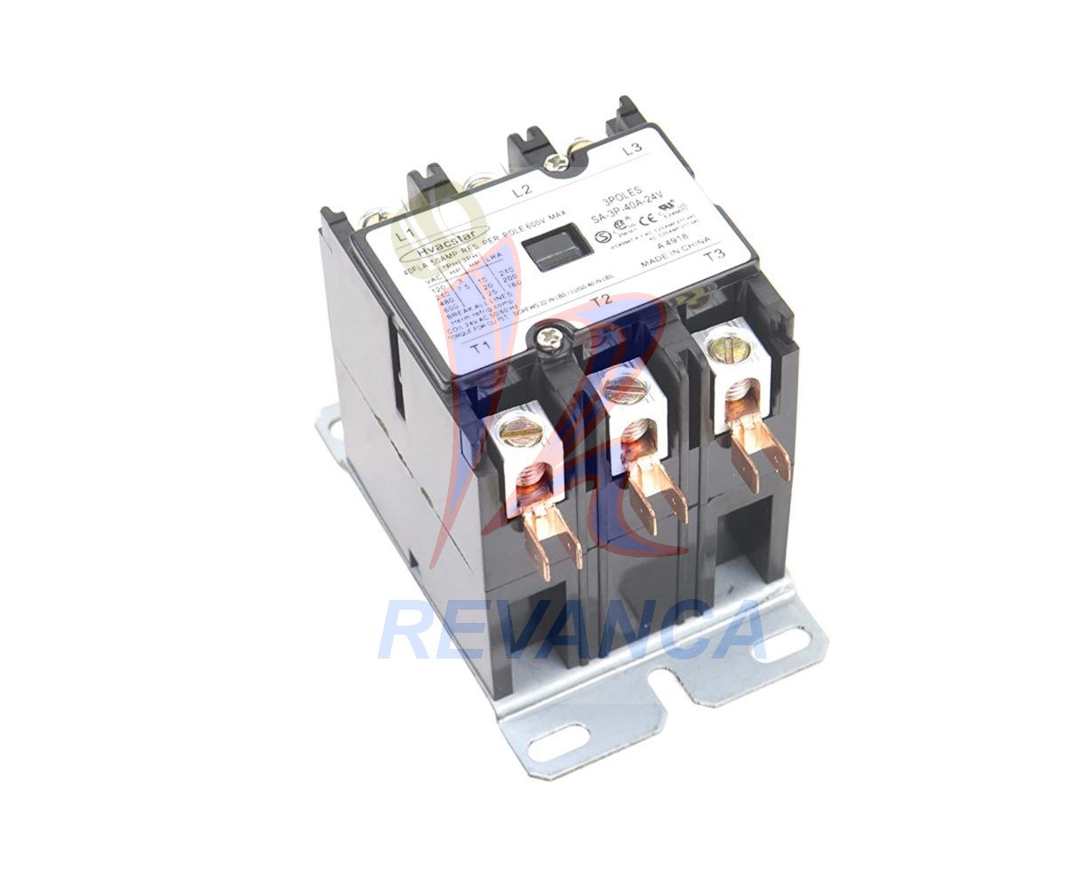 CONTACTOR 3 POLOS 40AMP 110V