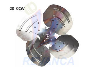 ASPA METALICA DE EXTRACCION 20 PULG CCW