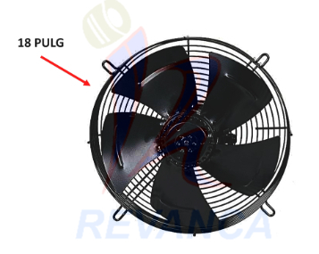 MOTOR VENTILADOR AXIAL 18PULG 220V/1PH 1600RPM SUCCION YWF4E-450S
