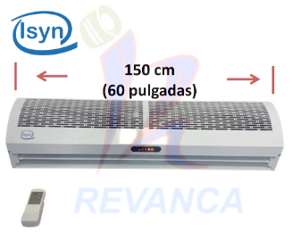 CORTINA DE AIRE 1.50 METROS 220V/60HZ C/CONTROL