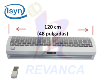 CORTINA DE AIRE 1.20 METROS 110V/60HZ C/CONTROL