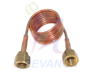 TUBO CAPILAR DANFOSS PARA PRESOSTATO 060-019266 (1.5 METROS) C/CONEXION DE 1/4 - Vista 0