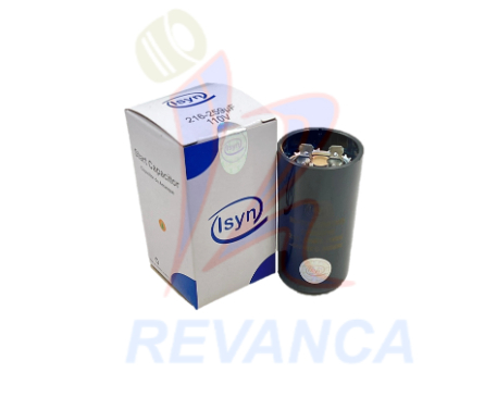 CAPACITOR ISYN DE ARRANQUE - 216 A 259MF/110V - Vista 1