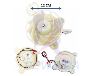 MICRO MOTOR SAMSUNG 12V/2.5W/0.21A/1870RPM REDONDO PEQUE?O 12CM DA31-00287B