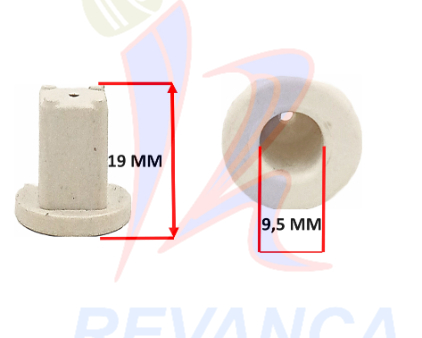 BUJE PLASTICO CUADRADO GRUESO DE NEVERA