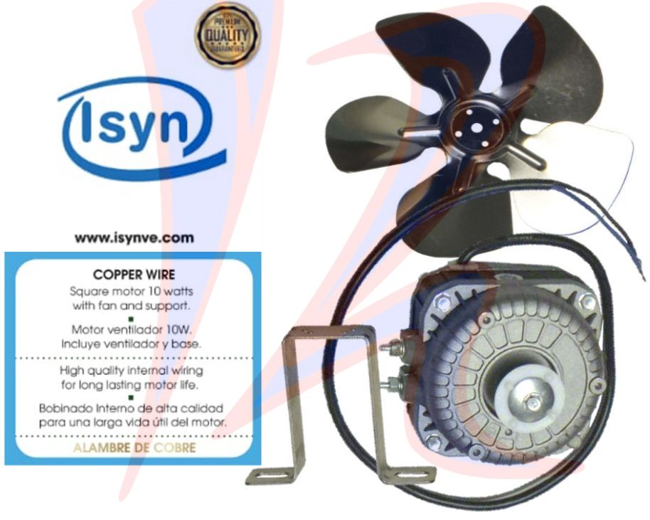 MOTOR 10W COMPLETO EN ROLINERA ALTA CALIDAD PREMIUN ISYN