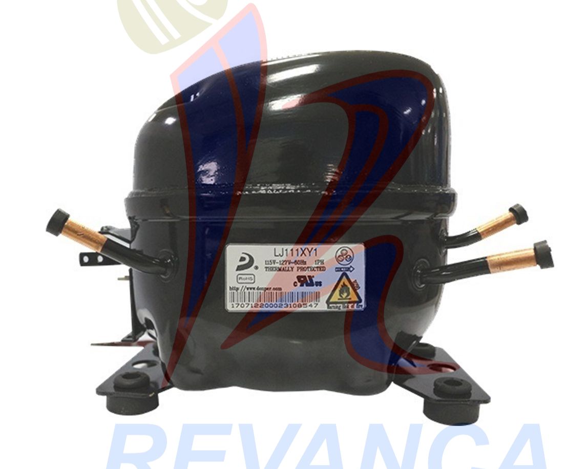 COMPRESOR DE NEVERA DONPER LZ11BY1 1/5 (R600A)