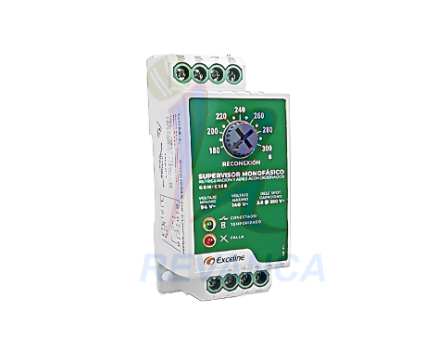 SUPERVISOR 120V DE FASE MONOFASICO DE VOLTAJE EXCELINE