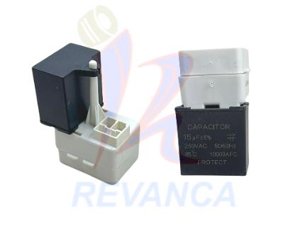 KIT COMPLETO RELAY CON CAPACITOR W10613606/67005518 (SRSP-15/15UF)
