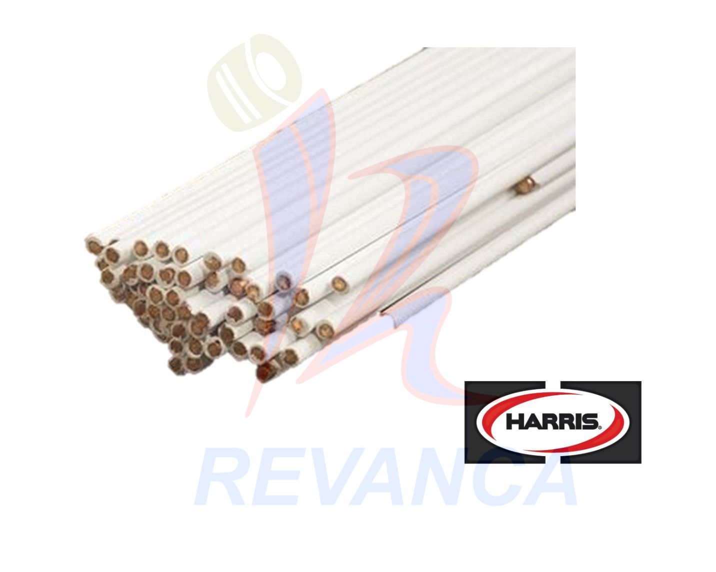 VARILLA HARRIS DE BRONCE C/FUNDENTE EXTERNO 3/32 X 90CM