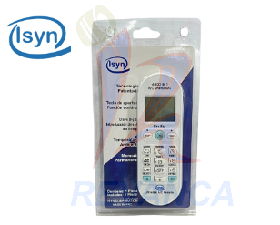 CONTROL DE A/A UNIVERSAL 6000 CODIGOS ISYN