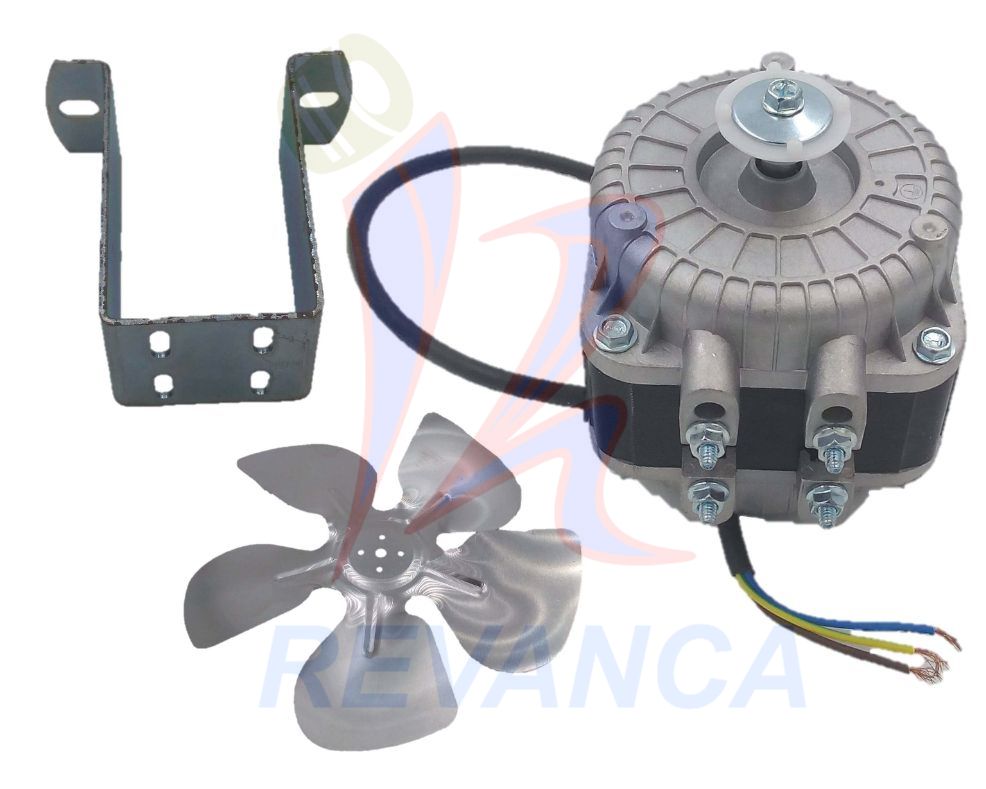 MOTOR 18 WT EN ROLINERA COMPLETO C/BASE Y ASPA ISYN 110V ALTA CALIDAD