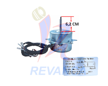 MOTOR DE CONDENSADOR A/A HAIER 33W/220V/860R/MIN KFD-40ML/A0010404363