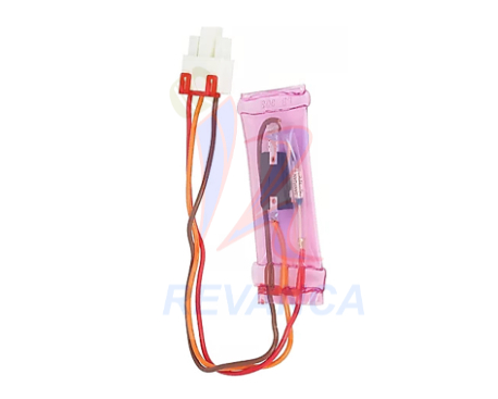 BIMETAL DE NEVERA LG C/FUSIBLE 72º 3 CABLES MARRON-NARANJA-ROJO 3002 6615J2002T