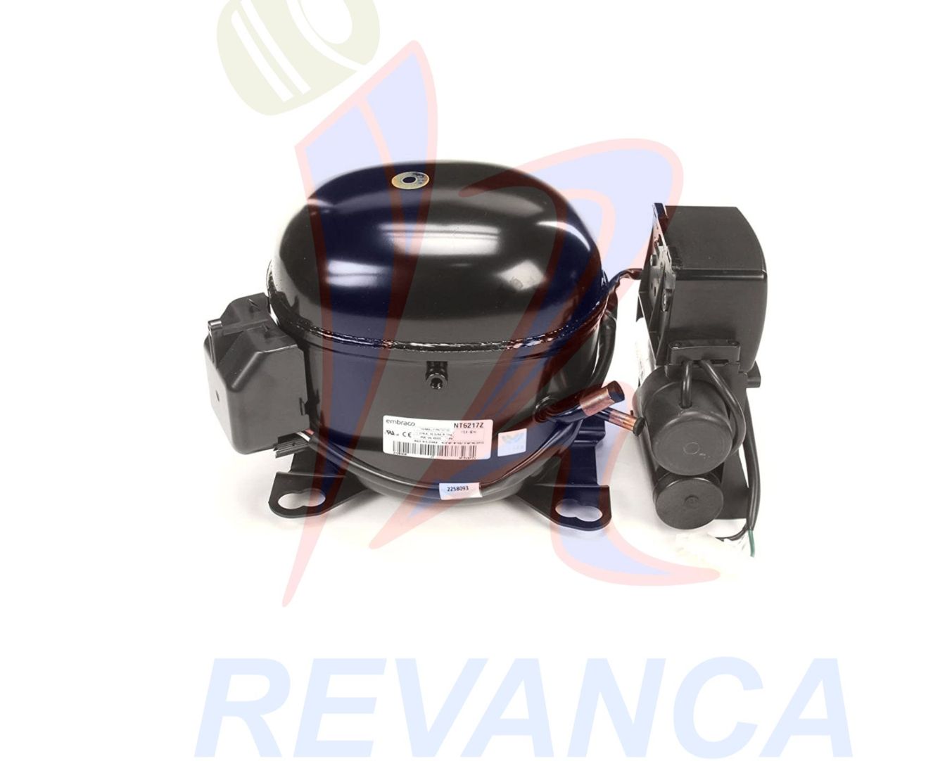 COMPRESOR DE 3/4HP EMBRACO NT6217Z 115V/60HZ - 55LRA  (R134) - Vista 0