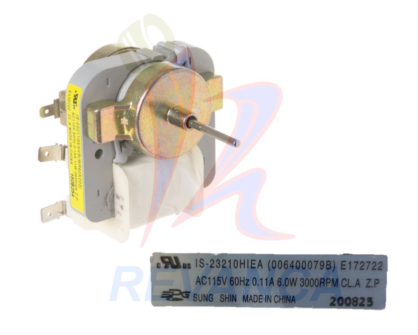 MICRO MOTOR NEVERA HAIER 6W/3000RPM/110V 006400079B/OS-23210HIEA/E172722