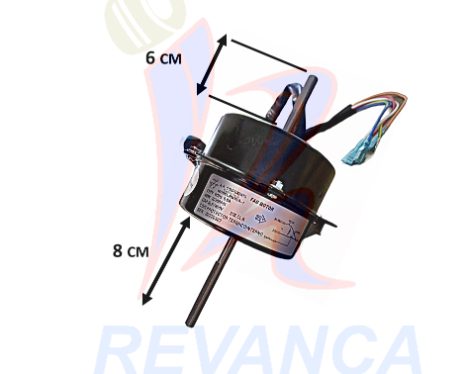 MOTOR CONDENSADOR A/A LG DOBLE EJE YDK40/RMVLG-1 110V/60HZ 40W