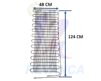 PARRILLA CONDENSADOR DE NEVERA 1/4 (12U)