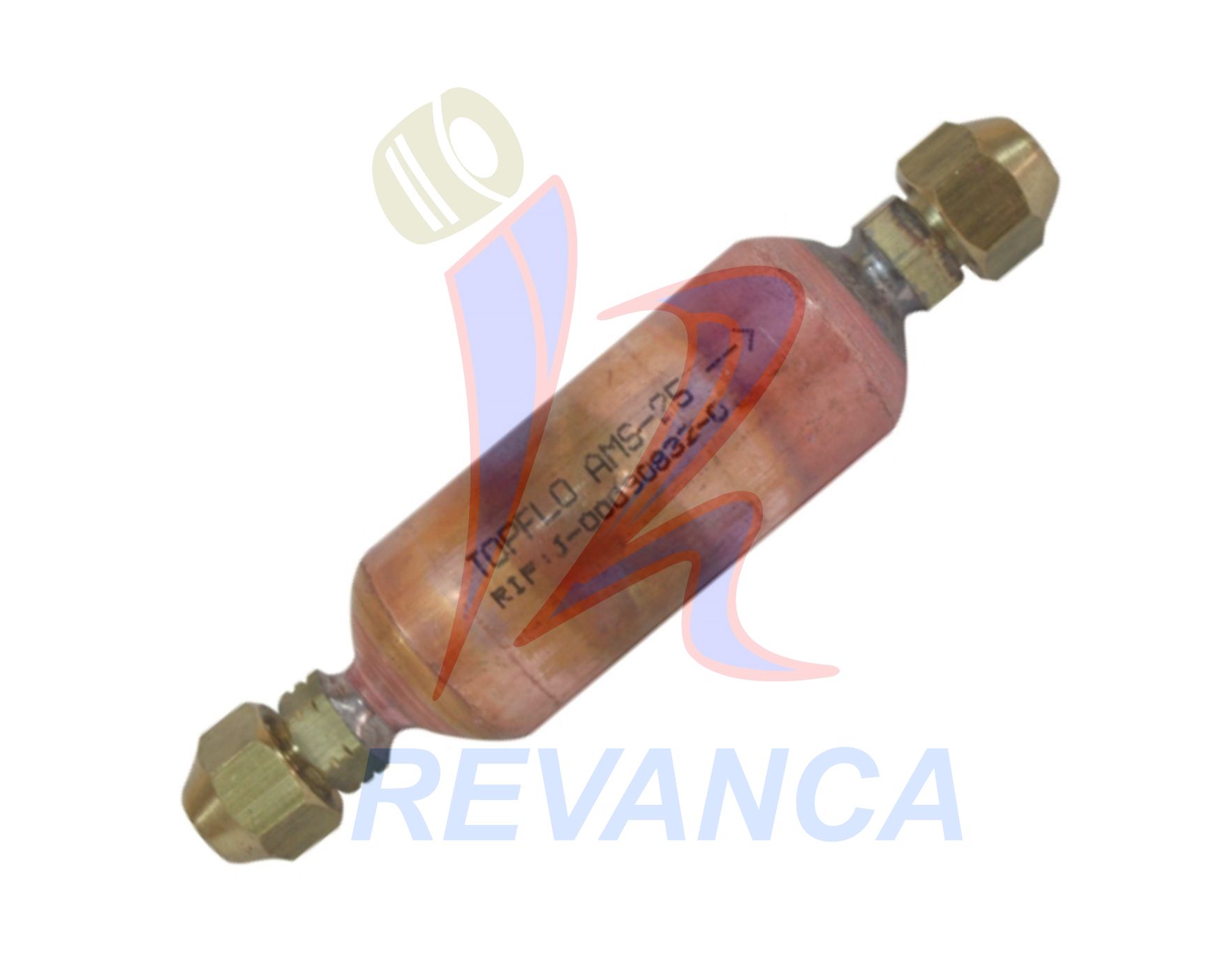 FILTRO ROSCABLE 1/4 TOP FLO ORIGINAL C/TUERCA